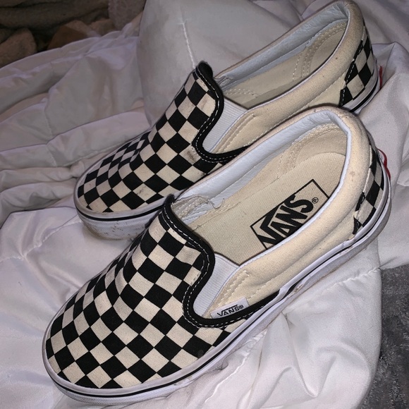 checkered vans poshmark